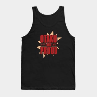 Otaku And Proud Japanese Anime Fan Vintage Tank Top